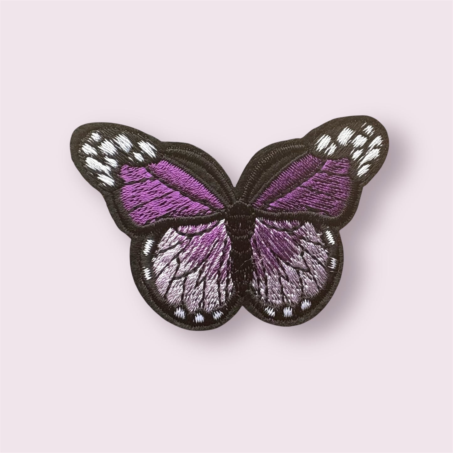 Purple butterfly patch, 7cm