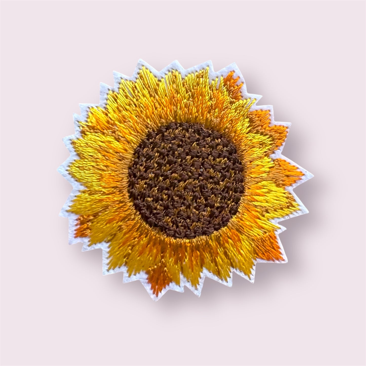 Sunflower patch, iron on