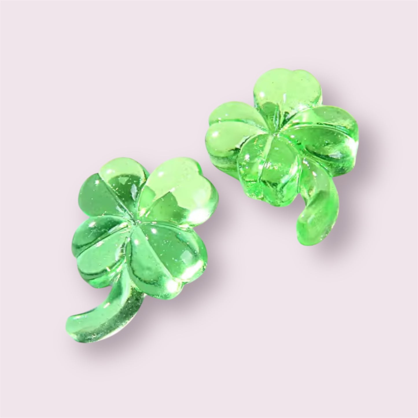 Clover cabochons, 28mm