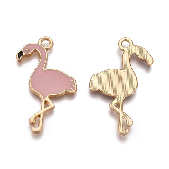Flamingo charms