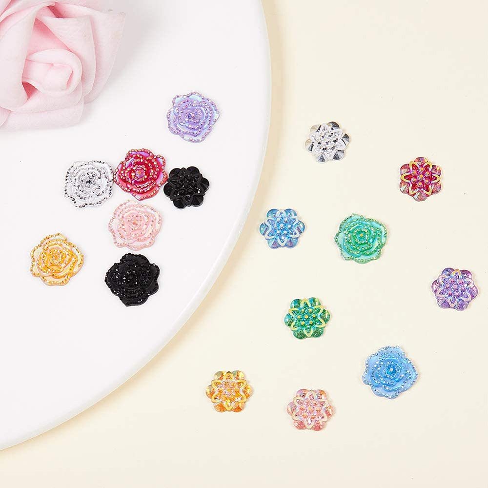 flower mix, 12mm and 14mm