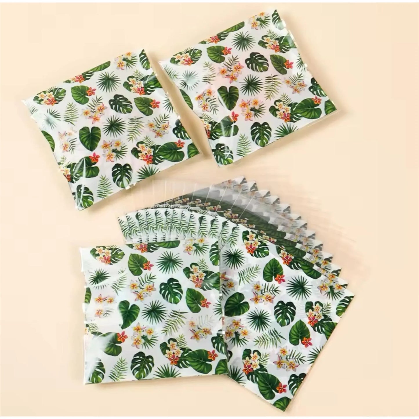 Jungle cellophane bags