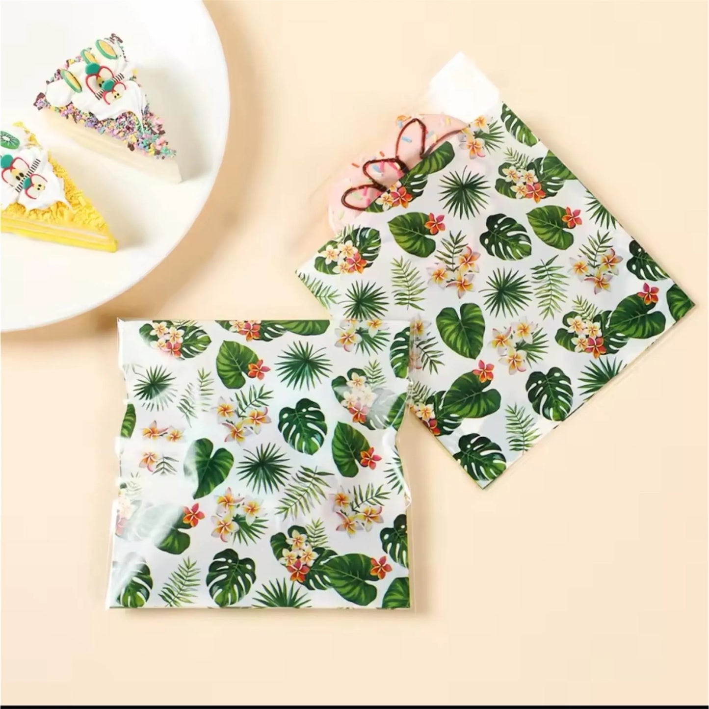 Jungle cellophane bags