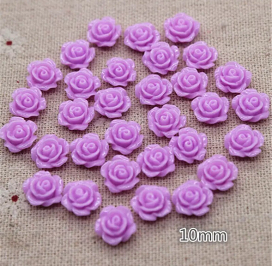 Lilac rose 10mm