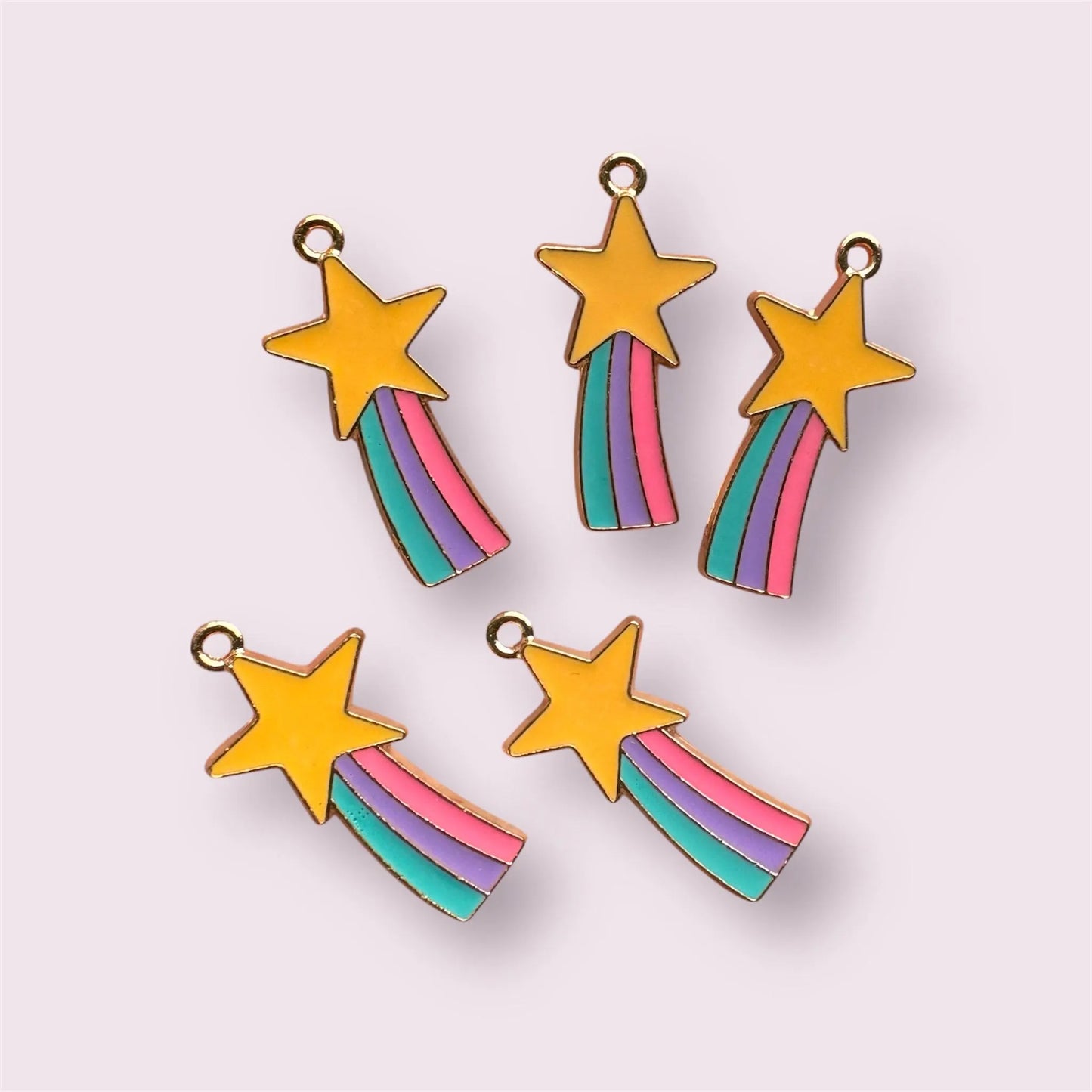 Shooting star charms, 26mm