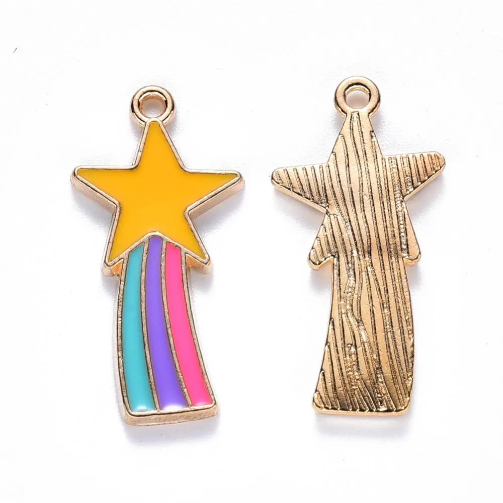 Shooting star charms, 26mm
