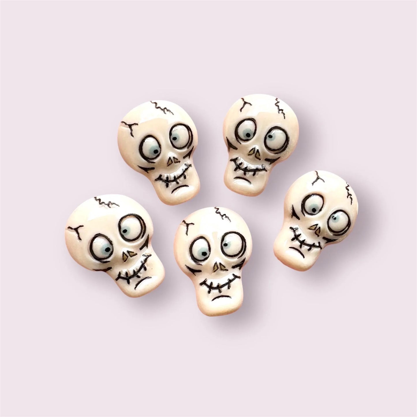 Skeleton cabochons, 26mm