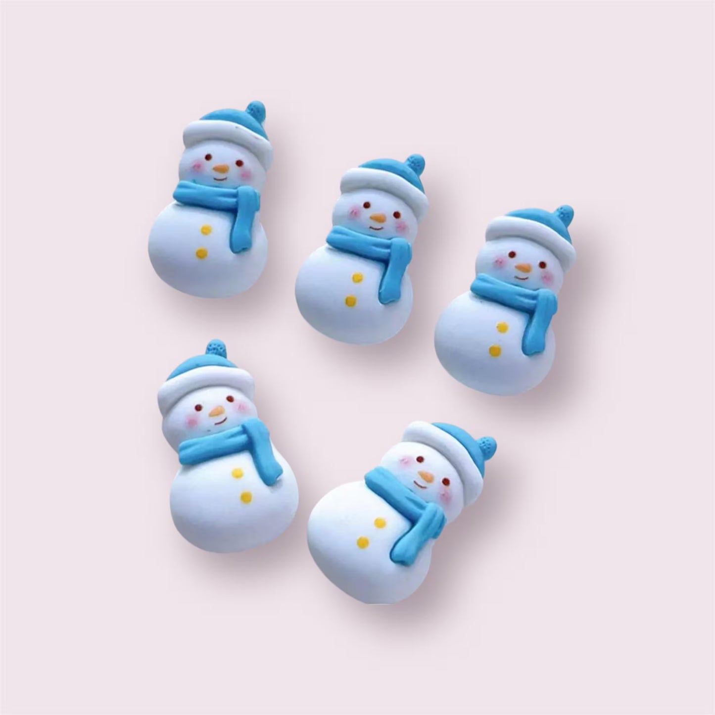 snowman cabochons, 35mm