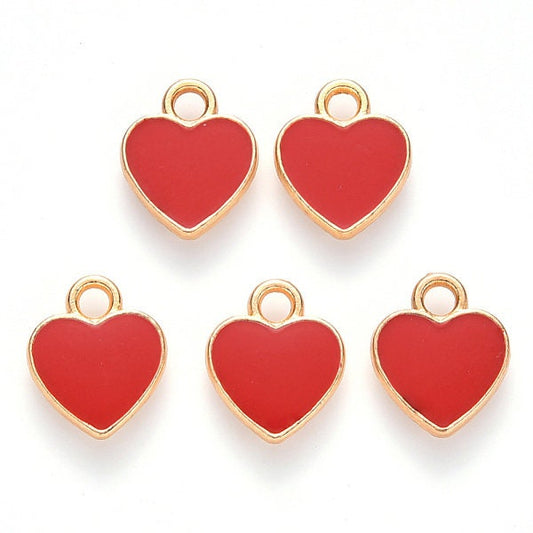 Red Heart charms