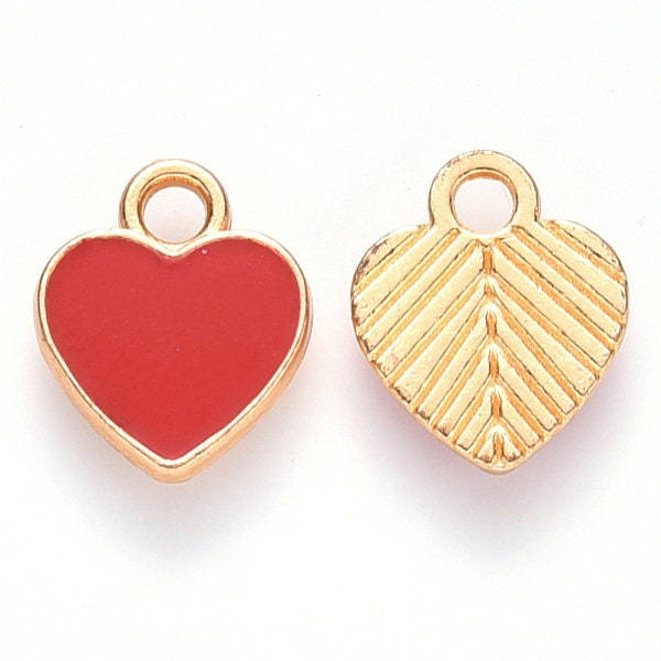 Red Heart charms
