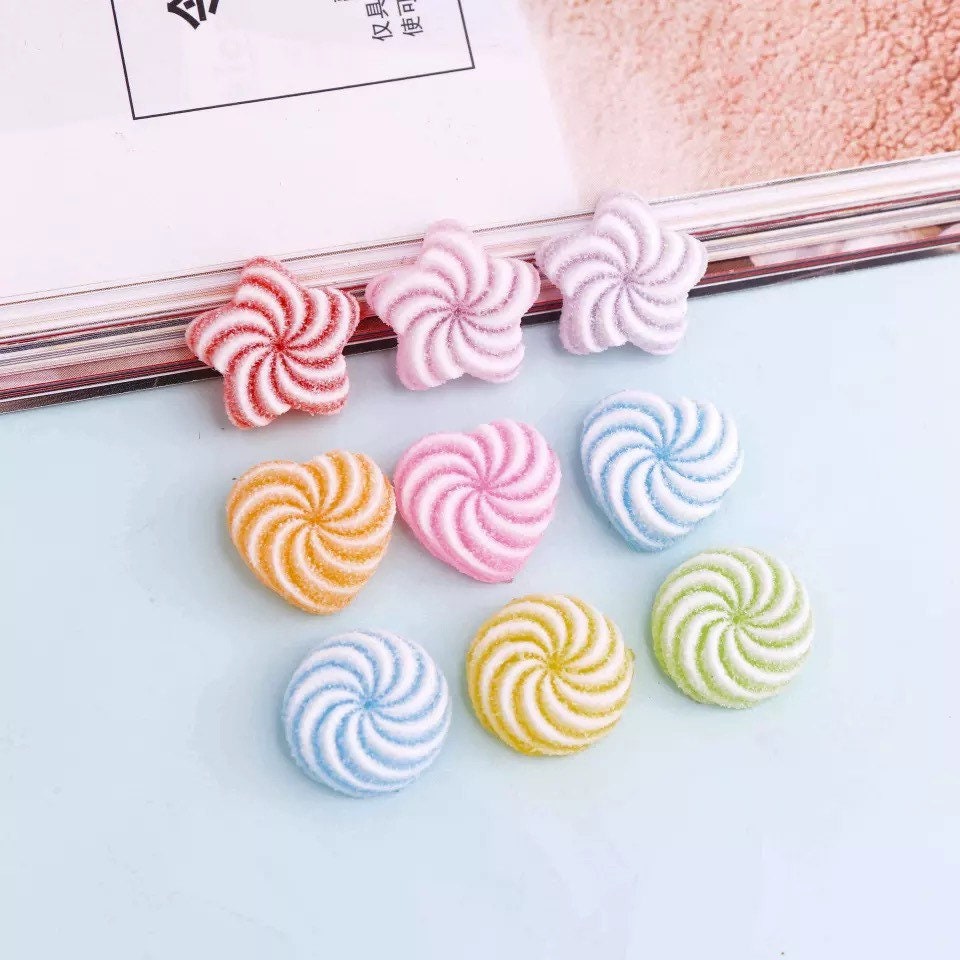 Sweets resin embellishments, 16mm