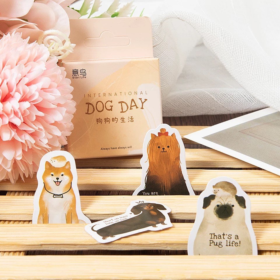 Cute dog stickers