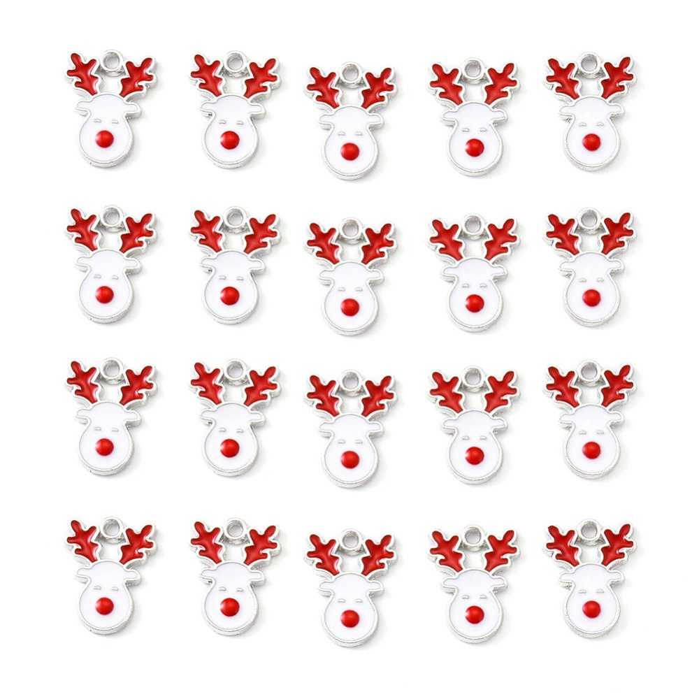 Reindeer charms, 17mm
