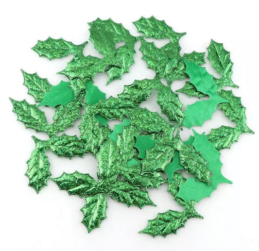 fabric leaf embellishments,