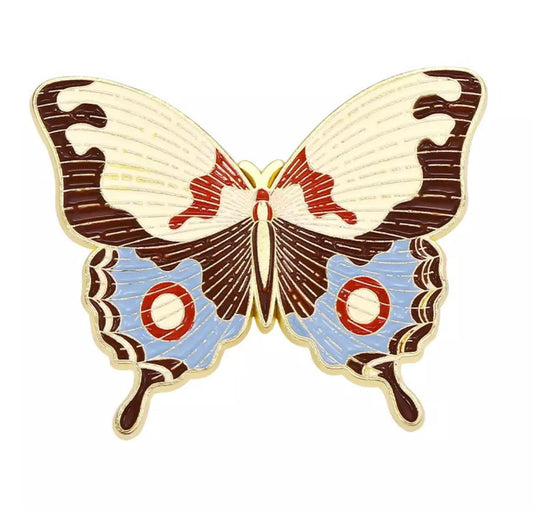 Butterfly enamel pin badge