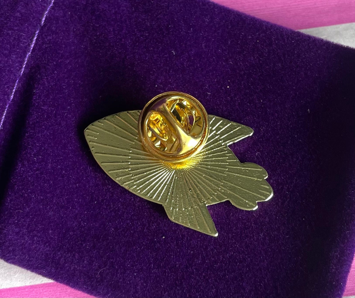 rocket enamel pin badge, 35mm