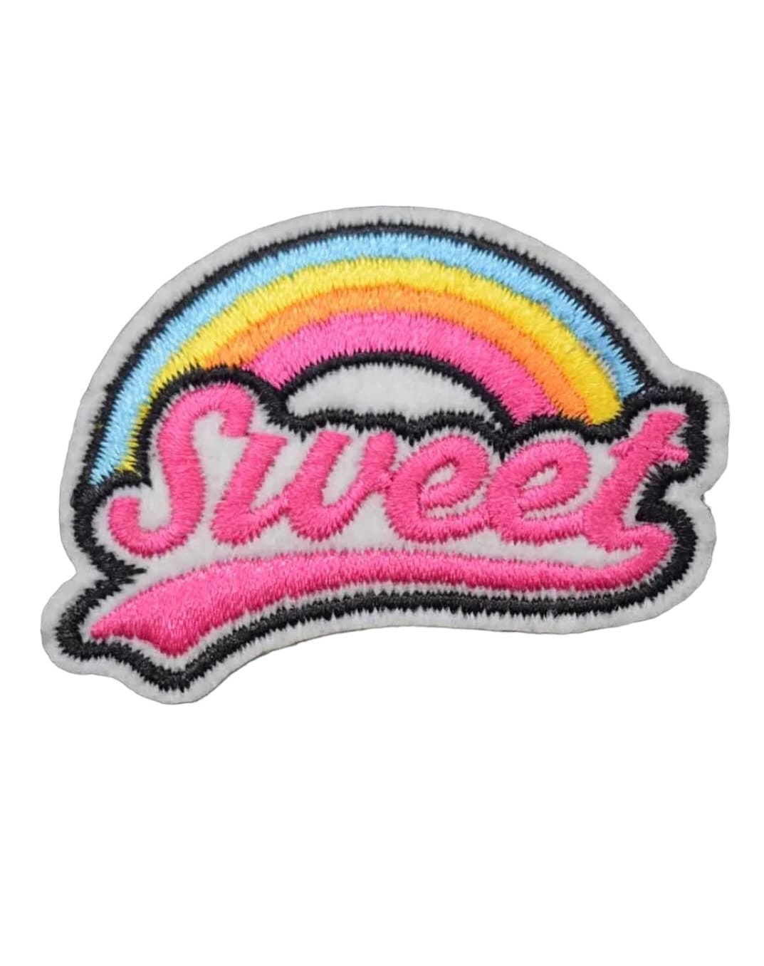 rainbow sweet patch, iron on