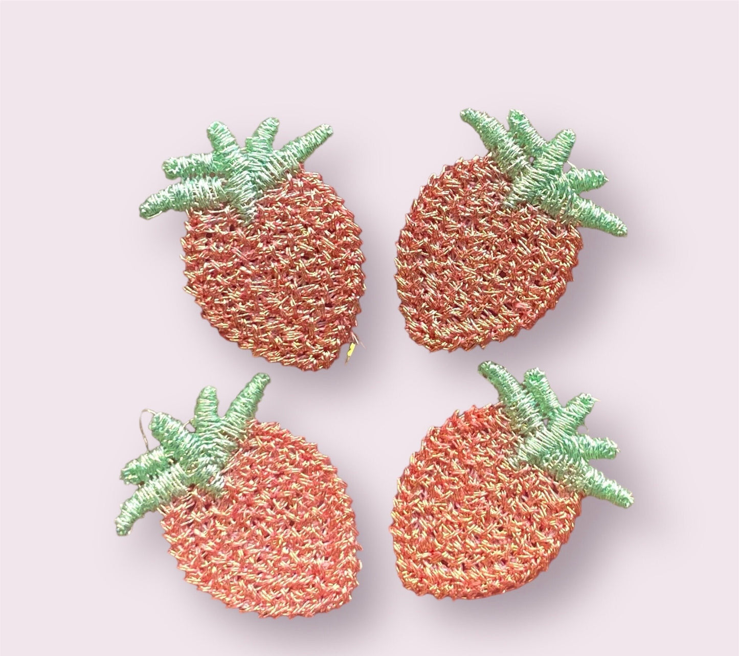 carrot applique patches,25mm