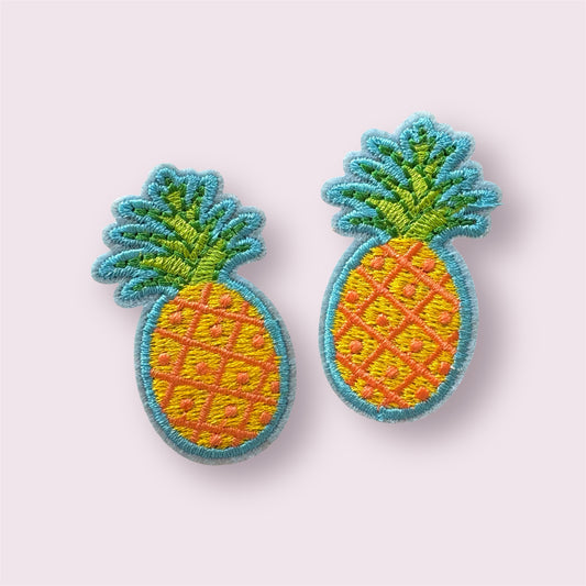 Pineapple iron on patch, 5cm
