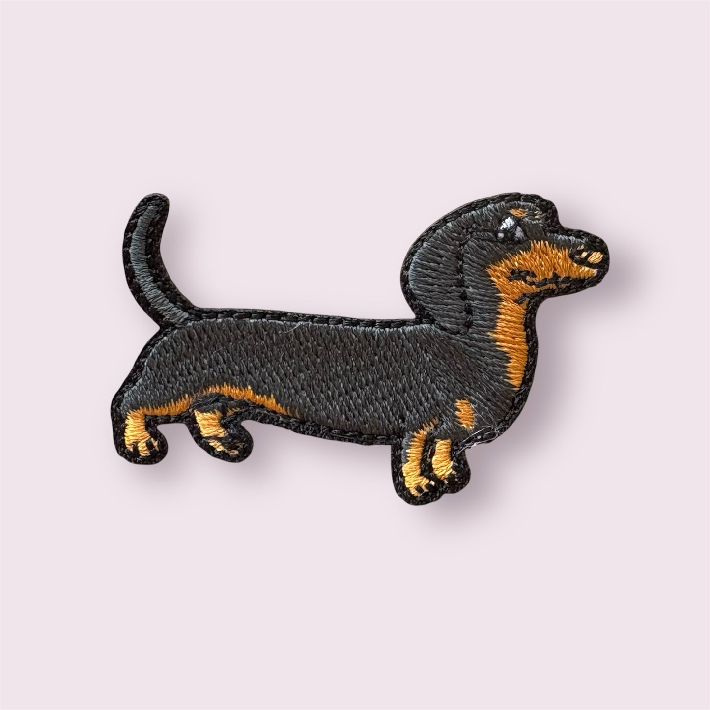 Dog iron on patch