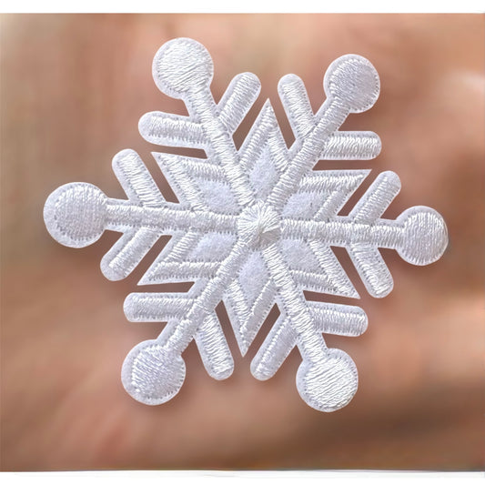 Snowflake patch, 65mm
