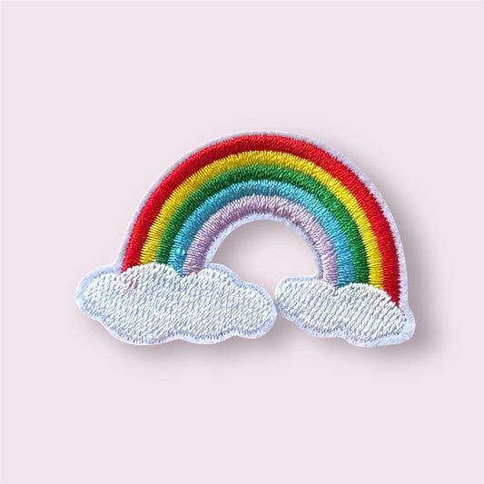 Rainbow iron on patch
