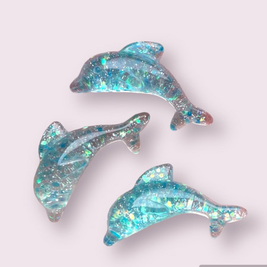 dolphin cabochons 33mm