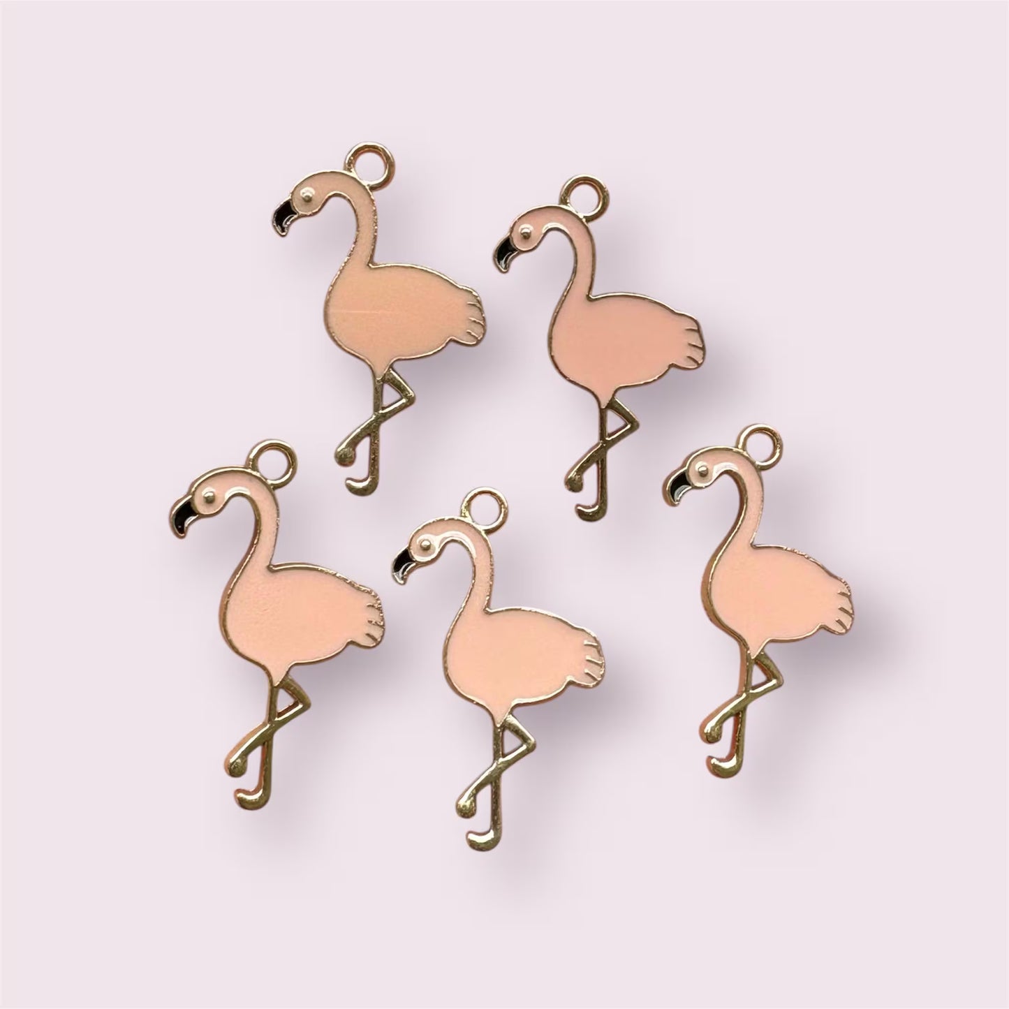 Flamingo charms