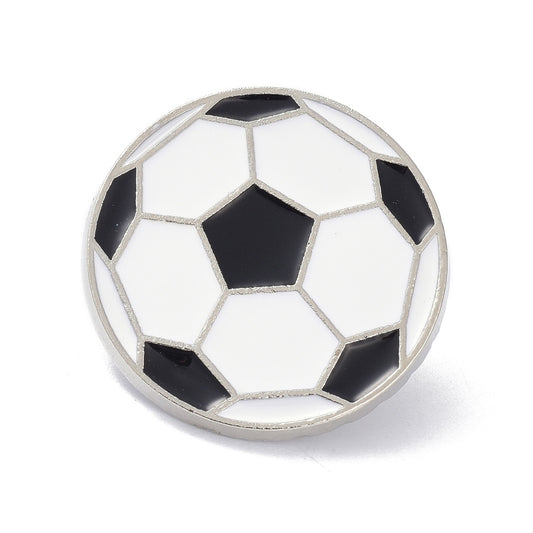 Football pin badge