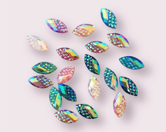 horse eye rhinestone cabochons, 12mm