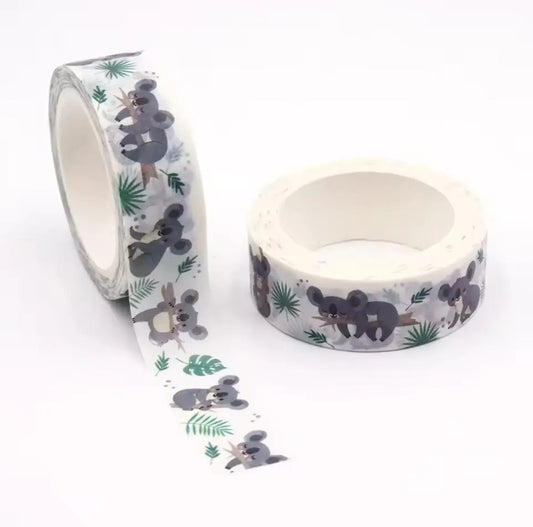 Koala washi tape