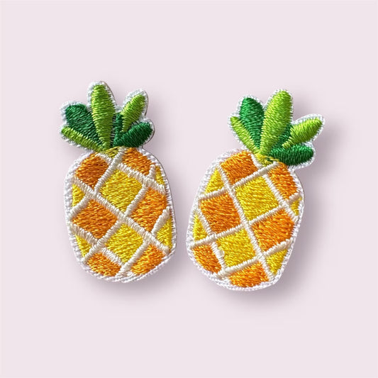 Pineapple iron on patch