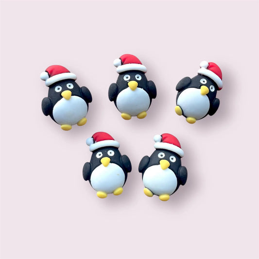 Penguin cabochons, 23mm