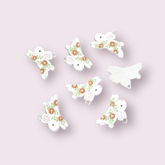 Rabbit charms, 28mm