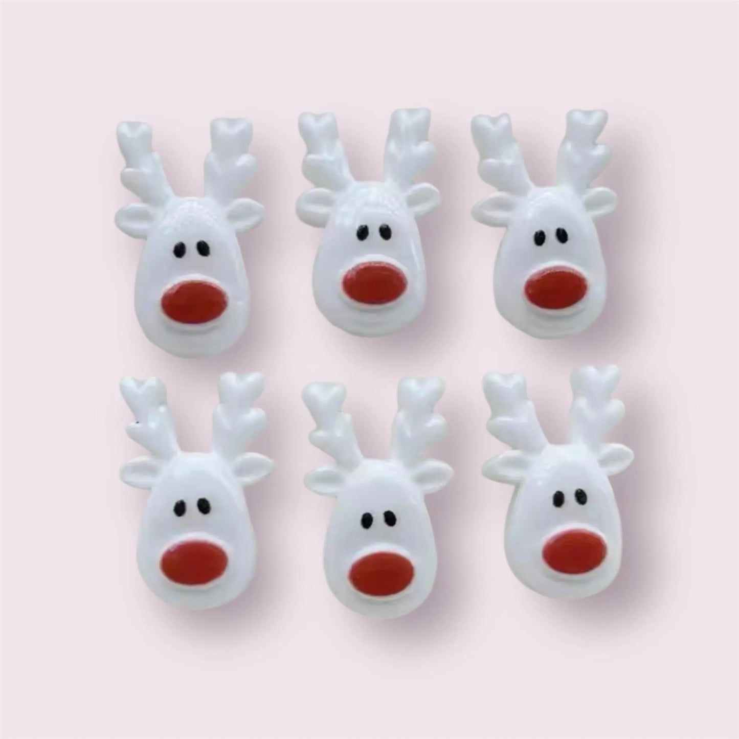 Reindeer cabochons, 22mm