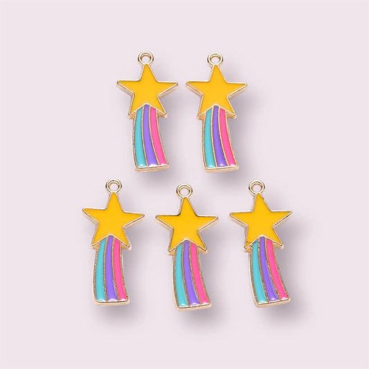 Shooting star charms, 26mm