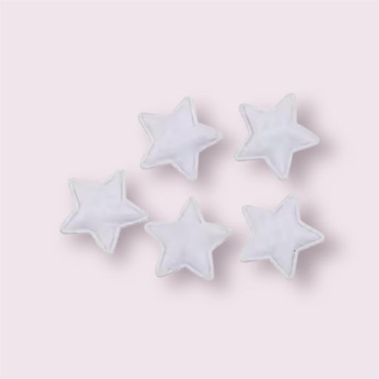 Star felt shapes, 18mm