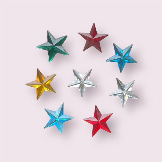 star embellishment mix, 13mm