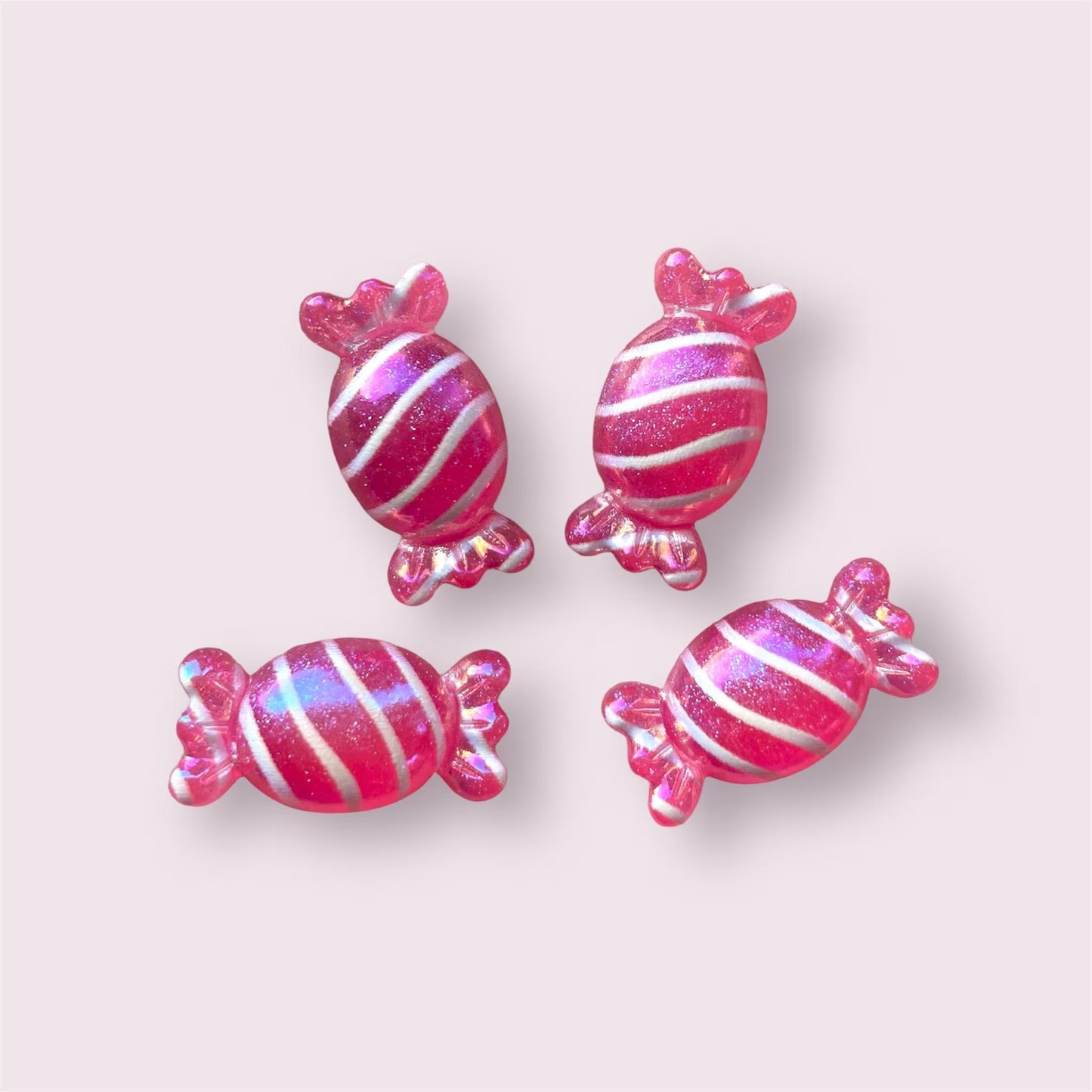 Pink sweets cabochon, 25mm