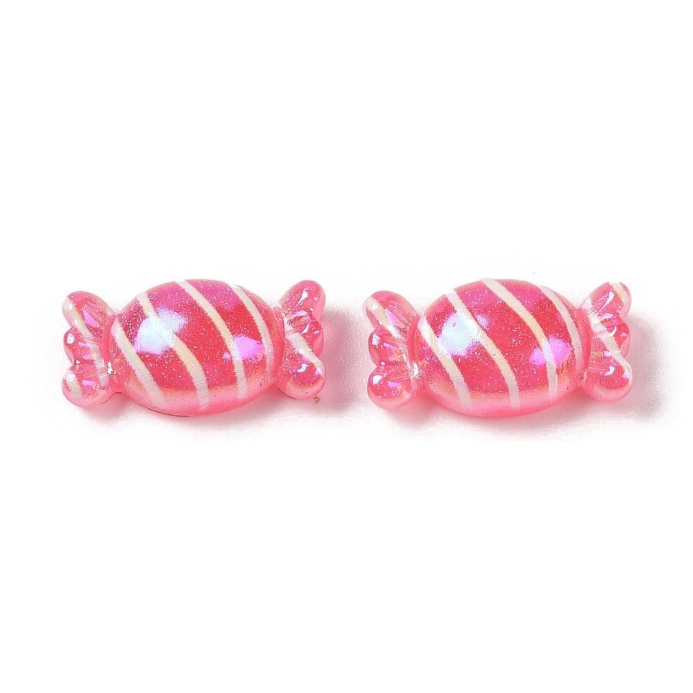 Pink sweets cabochon, 25mm