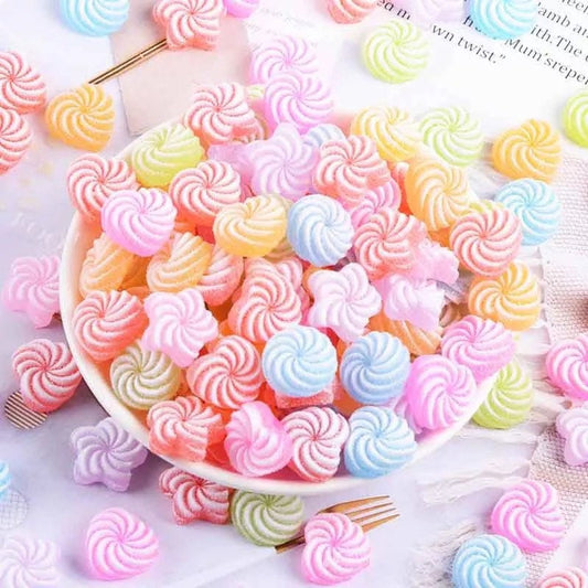 Sweets resin embellishments, 16mm