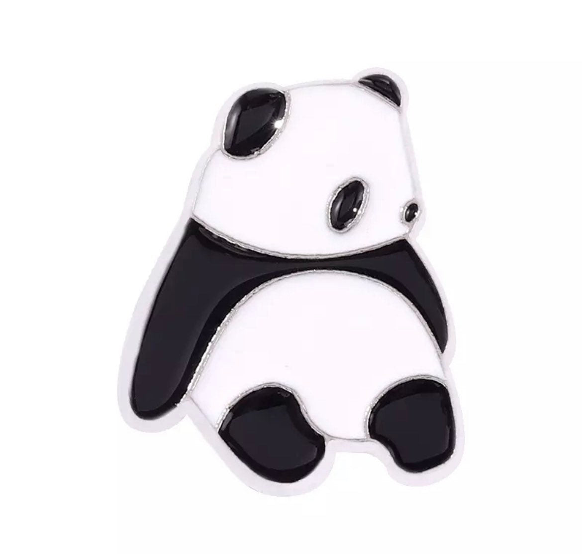 Panda enamel pin badge – IddyBits