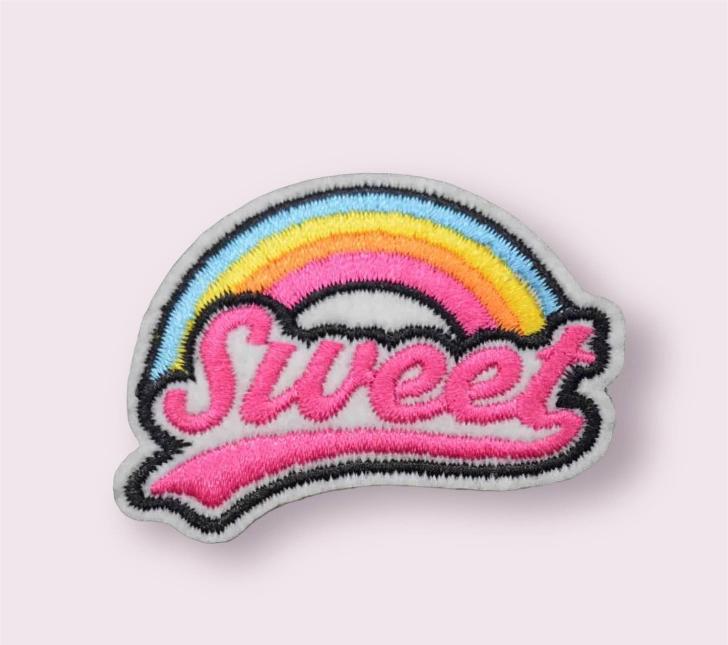 rainbow sweet patch, iron on