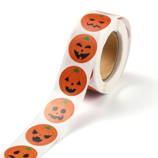 Halloween craft stickers, 25mm round