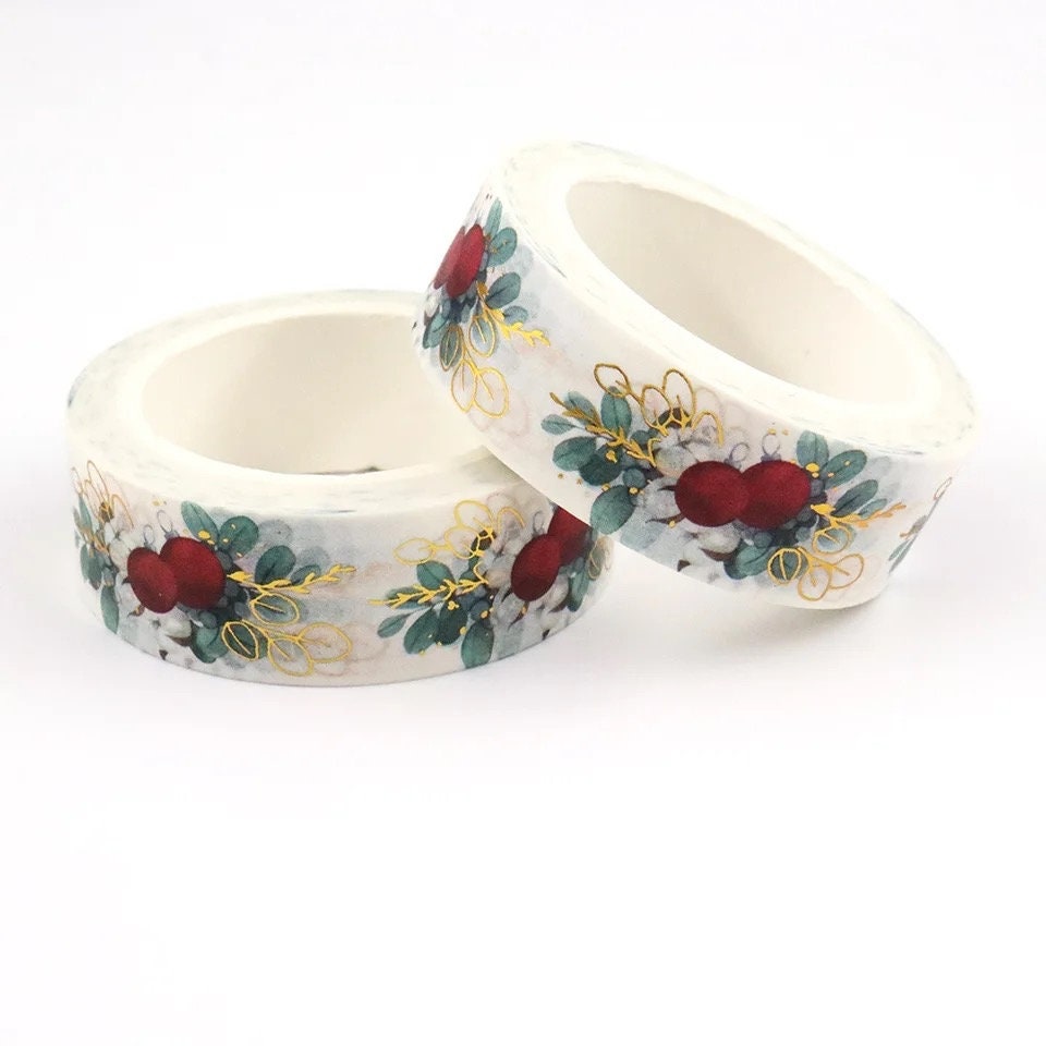 Christmas berries washi tape