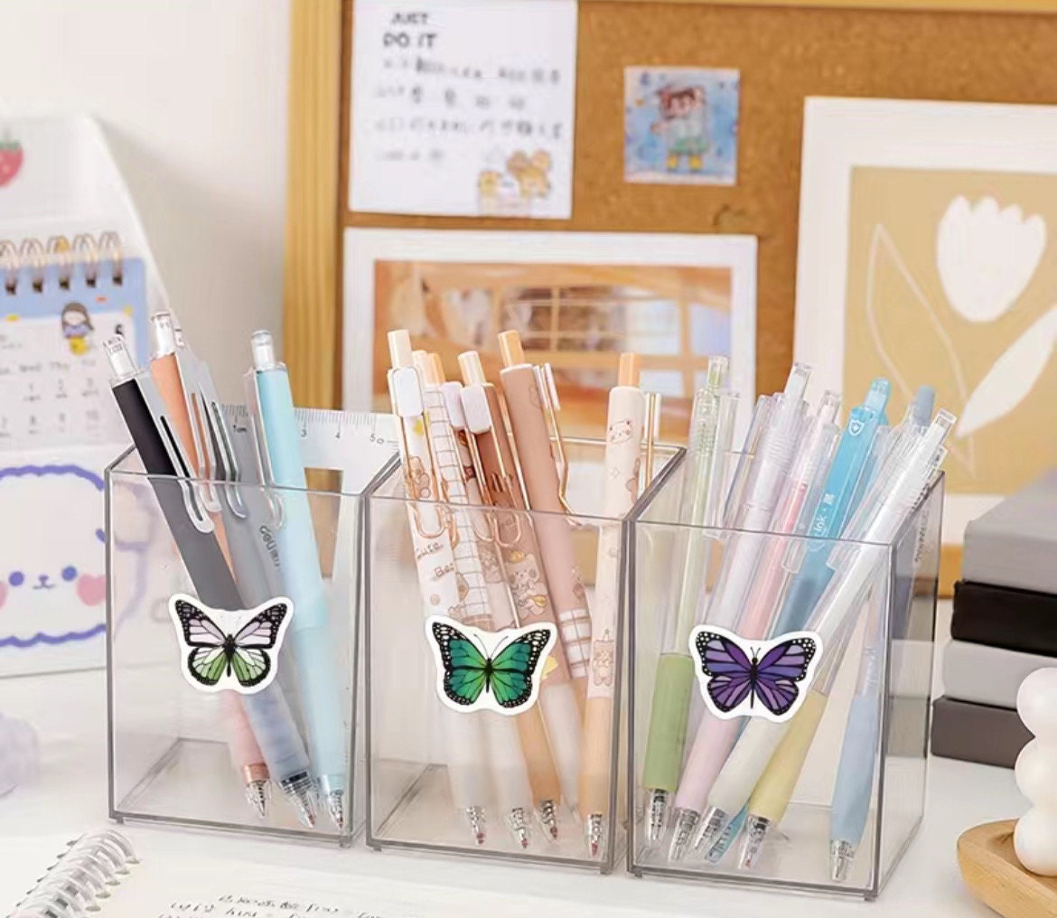 Butterfly craft stickers, 25mm